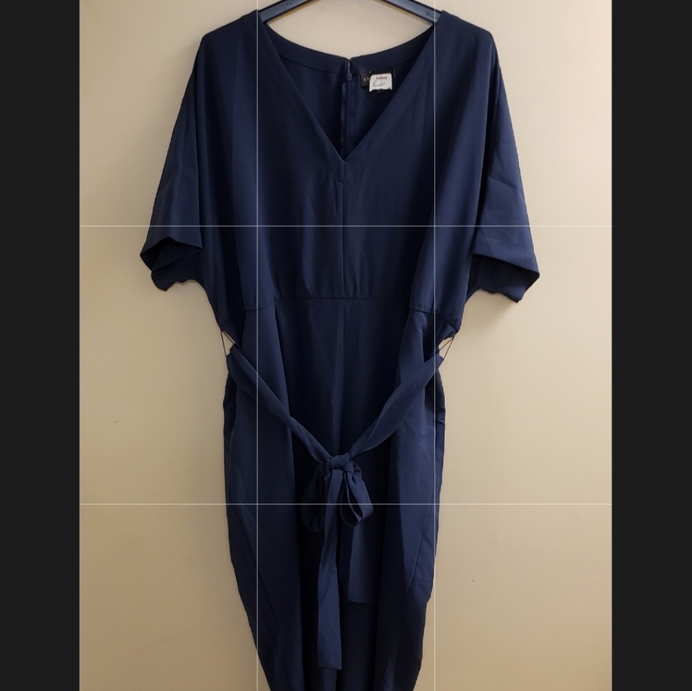 Lane Bryant Navy Jumpsuit sz 26 3/$30